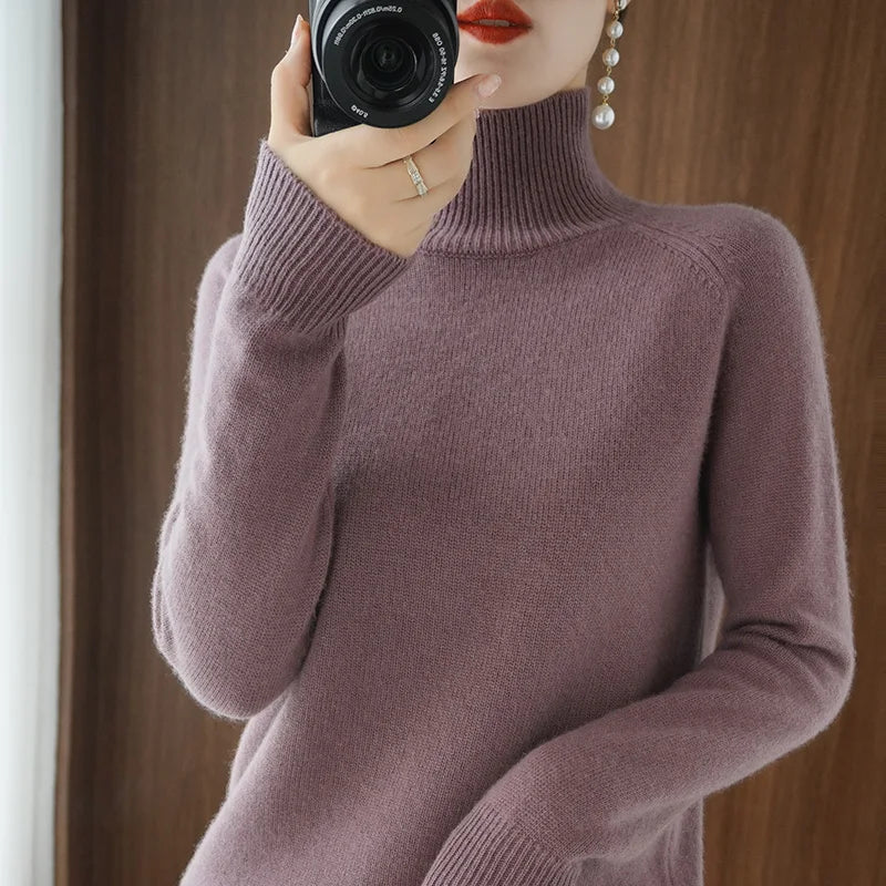 ASTRID™ | Cashmere Turtleneck