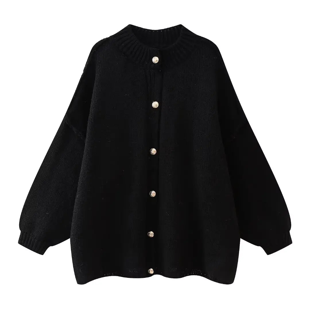 CELINE™ | Plush Button Cardigan