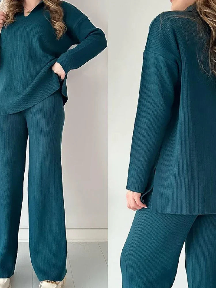 LINA™ | Ribbed Knit Set