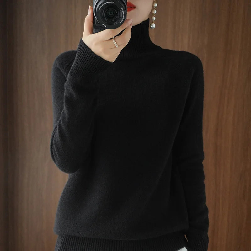 ASTRID™ | Cashmere Turtleneck