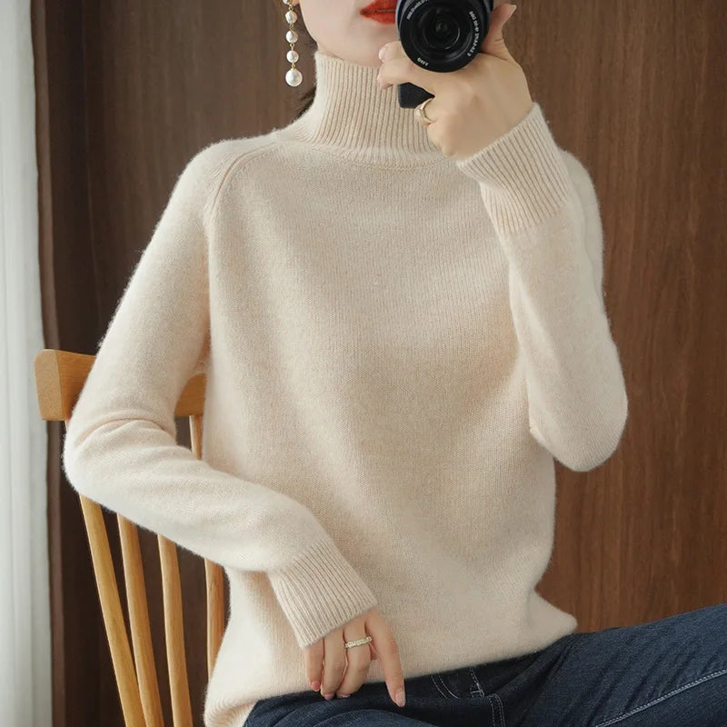 ASTRID™ | Cashmere Turtleneck